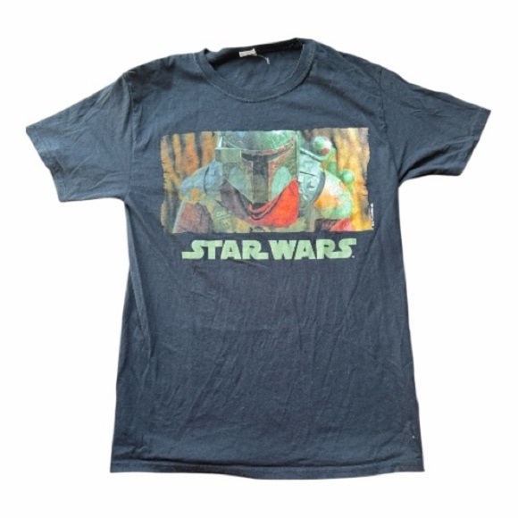 Other - Star Wars Boba Fett Graphic Tee – Black Short Sleeve